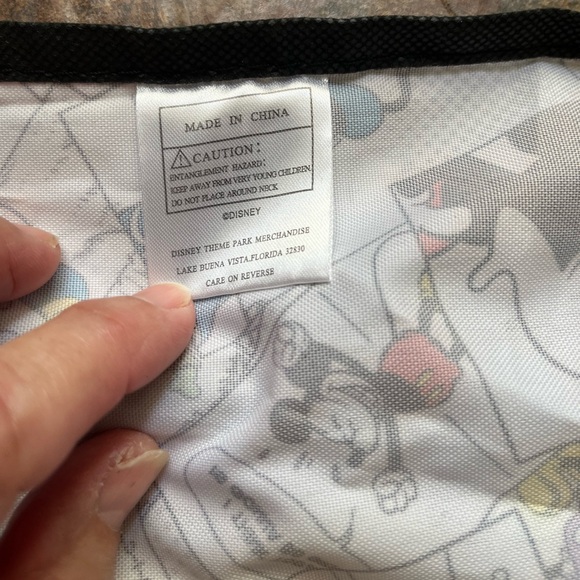 Disney World drawstring Mickey comic strip back pack. - Picture 5 of 9